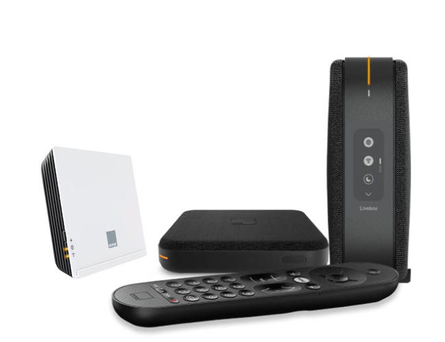 livebox, tv et répéteur