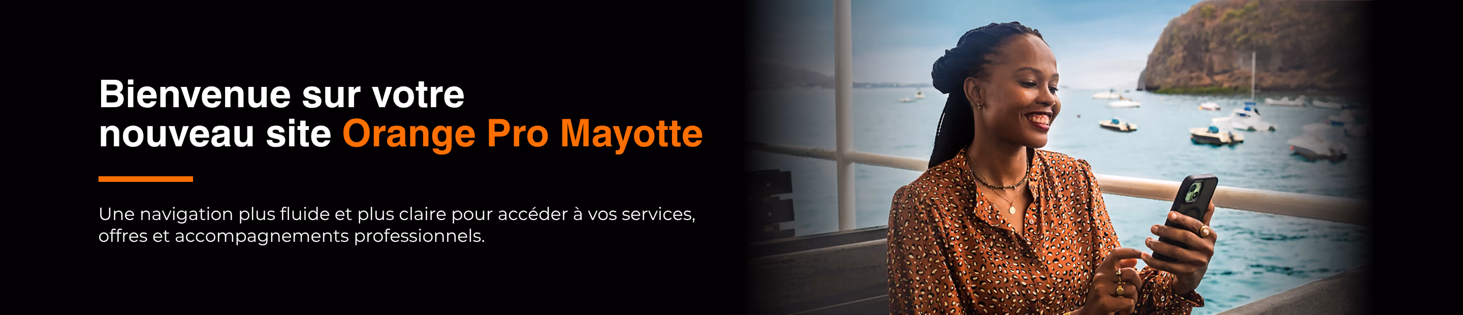 Bienvenue sur votre nouveau site Orange Pro Mayotte